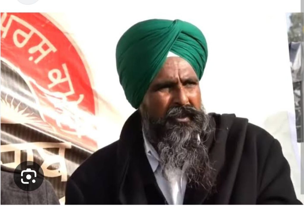 Farmers’ leader Sarwan Singh Pandher. Image credit Bhawna Malik