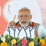 PM Narendra Modi at an election rally in Garhwa in Jharkhand on Monday