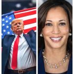 Donald Trump & Kamala Harris Image credit X.com