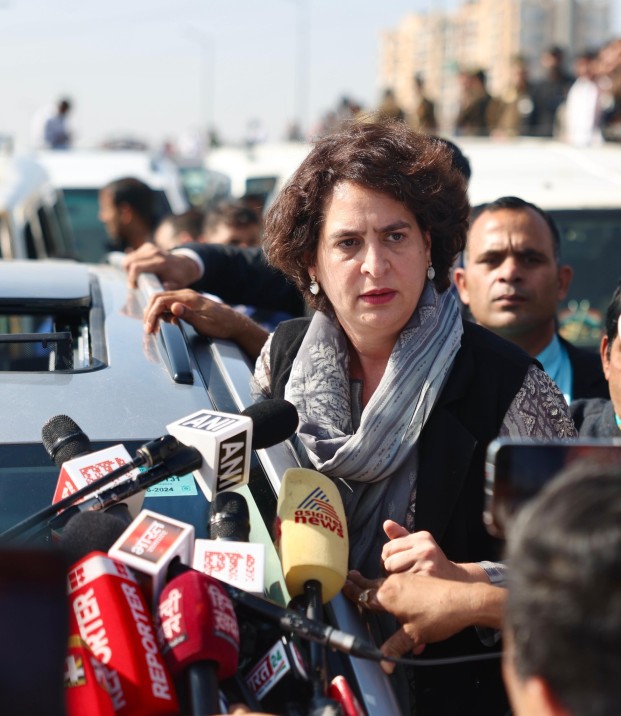 Congress MP Priyanka Gandhi Vadra. Image credit X.com @priyanka gandhi