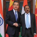 NSA Ajit Doval with Chinese FM Wang Yi Image credit X.com @China_Amb_India