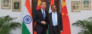 NSA Ajit Doval with Chinese FM Wang Yi Image credit X.com @China_Amb_India