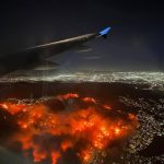 California Wildfire Image credit X.com @SprinterObserve