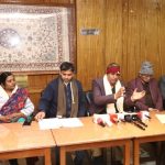 Civil Society members at a press conference Image credit The Raisina Hills