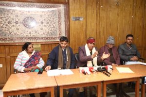 Civil Society members at a press conference Image credit The Raisina Hills