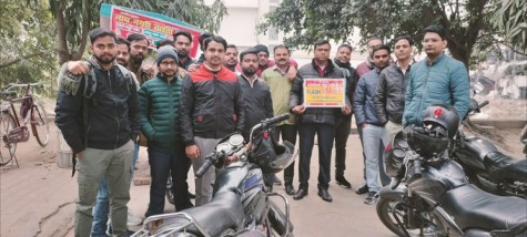 Employees of Glenmark Pharma hold strikes Image credit X.com