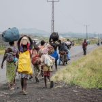 People leaving Goma in Congo ahead of M23 rebels storming Image credit MSF International