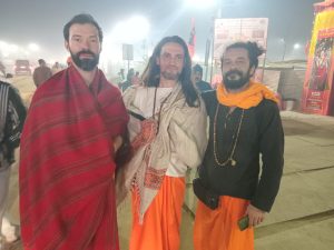 Talian Friends at Mahakumbh Image credit UP Govt