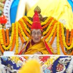 The 14th Dalai Lama attends a Prayer by the Tibetan Women's Association. Image credit @DalaiLama