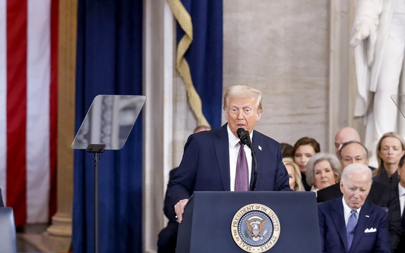 US President Donald Trump makes inaugural speech Image credit X.com @DrSJaishankar