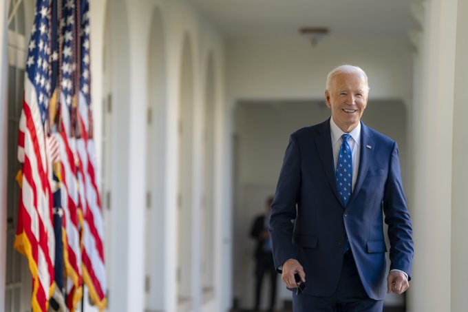 US President Joe Biden. Image credit X.com @Potus