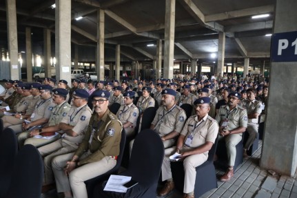 Ahmedabad Police meeting for Coldplay concerts!