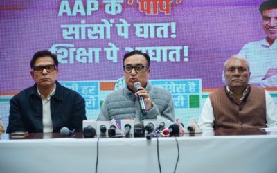Congress leader Ajay Maken Image credit Delhi Congress