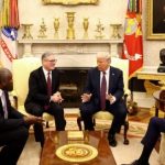 UK PM Keir Starmer with US President Donald Trump !