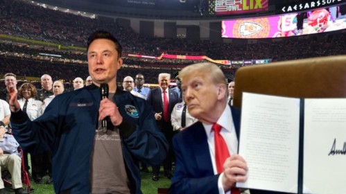 Elon Musk & Donald Trump Image credit X.com