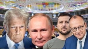 Donald Trump, Vladimir Putin, Volodymyr Zelenskyy and Friedrich Merz!