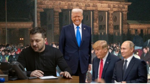 Donald Trump, Vladimir Putin, and Volodymyr Zelenskyy Image credit X.com