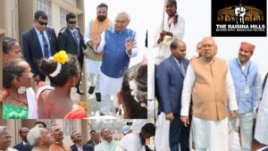 Bihar CM Nitish Kumar during Pragati Yatra.