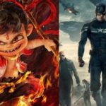 Film posters of Ne Zha 2 and Captain America!