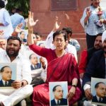 Former Delhi CM Atishi leads protests outside Assembly on Tuesday!