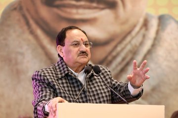 BJP president JP Nadda in Jammu !