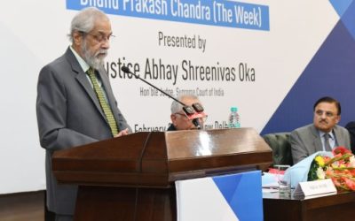Justice Madan Lokur at IPI-India Awards 2024 at the Constitution Club of India !