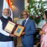 PM Narendra Modi met Mauritius President Dharambeer Gokhool. Their talks covered key areas of cooperation, reinforcing the enduring friendship between India and Mauritius !