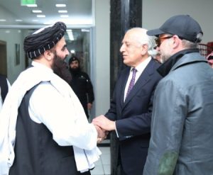 U.S. Special Envoy for Prisoner Affairs and former Ambassador to Afghanistan, Zalmay Khalilzad, during his Kabul visit met Amir Khan Muttaqi !