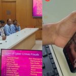 Hyderabad Police hold meeting on cyber fraud while a user records an attempt of digital arrest !