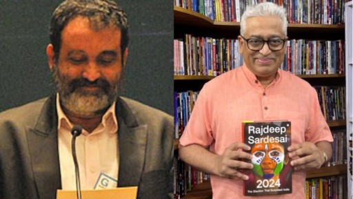 T. Mohandas Pai and Rajdeep Sardesai !