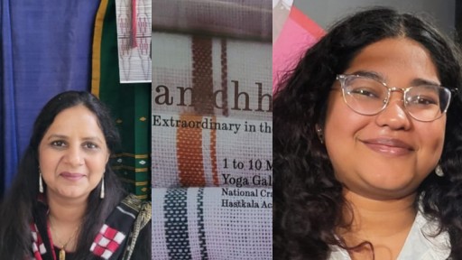 Gunjan Jain textile designer and Anoushka Singh, a NIIFT Graduate !