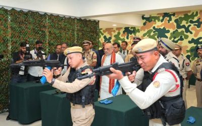 Union Minister for Home Affairs Amit Shah, today inaugurated the Lachit Barphukan Police Academy in Dergaon, Assam.