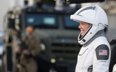 Nichole Ayers is commander of rescue space mission to bring back stranded astronauts !