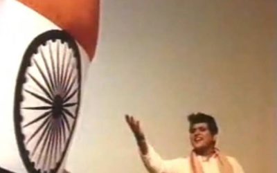 Film star Manoj Kumar !