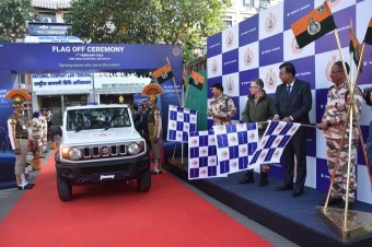 Sixty Maruti Jimny vehicles have been inducted into ITBP !