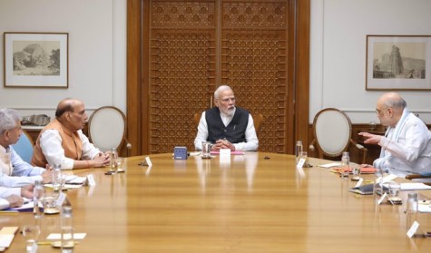 PM Narendra Modi chairs CCS meeting post-Pahalgam terror attack in New Delhi !