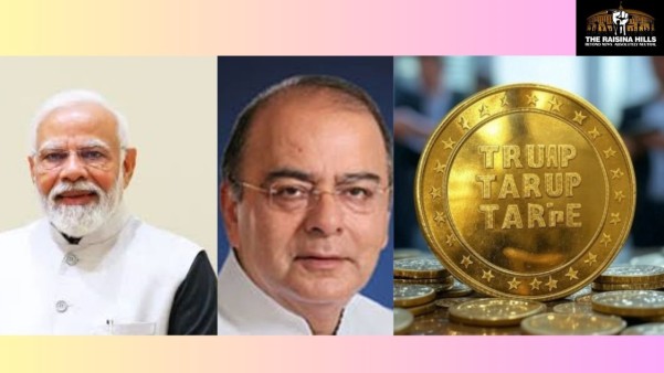 PM Narendra Modi, ex-FM Arun Jaitely, and Gold coin !