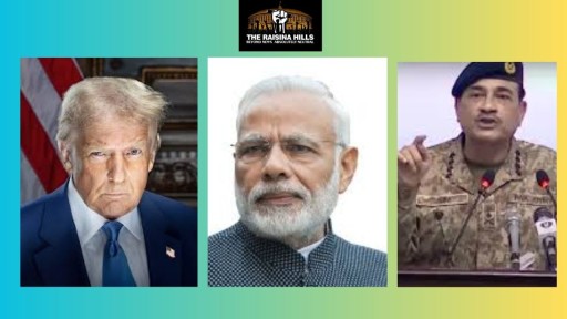 US President Donald Trump, PM Narendra Modi, Pakistani Army Chief General Asim Munir !