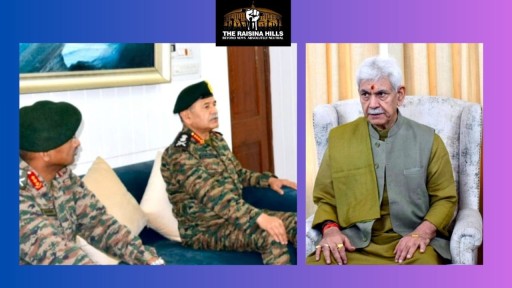 Jammu and Kashmir Lieutenant Governor Manoj Sinha on Friday held a high-level security review meeting with Army Chief General Upendra Dwivedi !