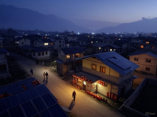 Simari village along line of control with Pakistan in Jammu and Kashmir !