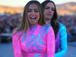 Popstar Addison Rae at Coachella !