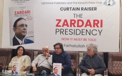 Book release of ‘The Zardari Presidency’ by Farhatullah Babar !