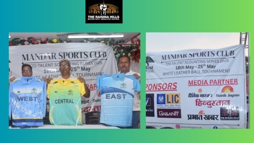 Mandar Sports Club Launches Jerseys and Announces Captains for T20 Talent Scouting Series 2025