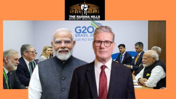 India and UK PMs Narendra Modi and Keir Starmer !