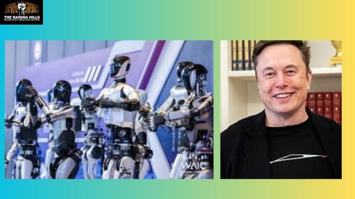 China's humanoid robot and Elon Musk of Tesla !