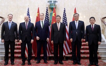 China-US trade talk negotiations in London !