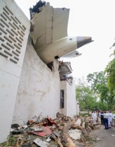 PM Narendra Modi at the Air India plane crash site in Ahmedabad on Friday!