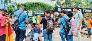 Protests against Kolkata Law College Gangrape case! (Image Mita Chakraborty, X)