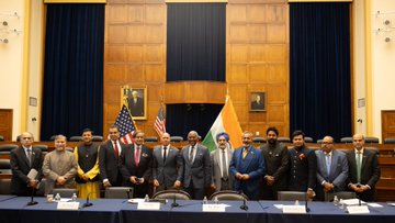 US House Committee on Foreign Affairs hosts all-party delegation led by Congress MP Shashi Tharoor!