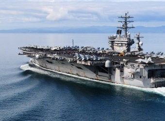 USS Nimitz en route to Middle East on Monday from South China Sea!